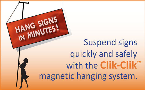 Hang Ceiling Signs