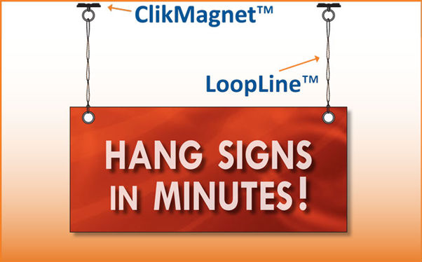 Hang Ceiling Signs