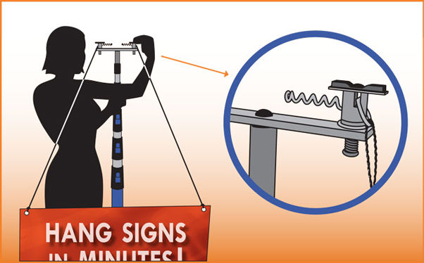Hang Ceiling Signs