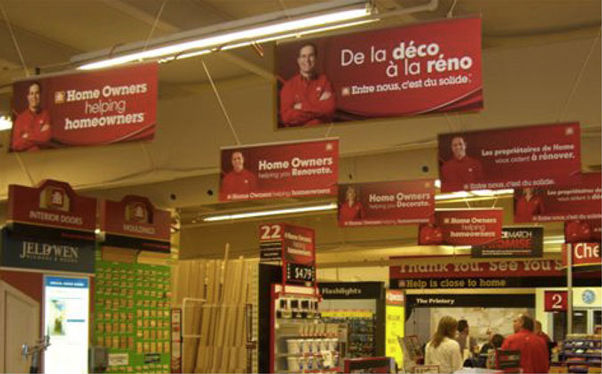 Hang Ceiling Signs